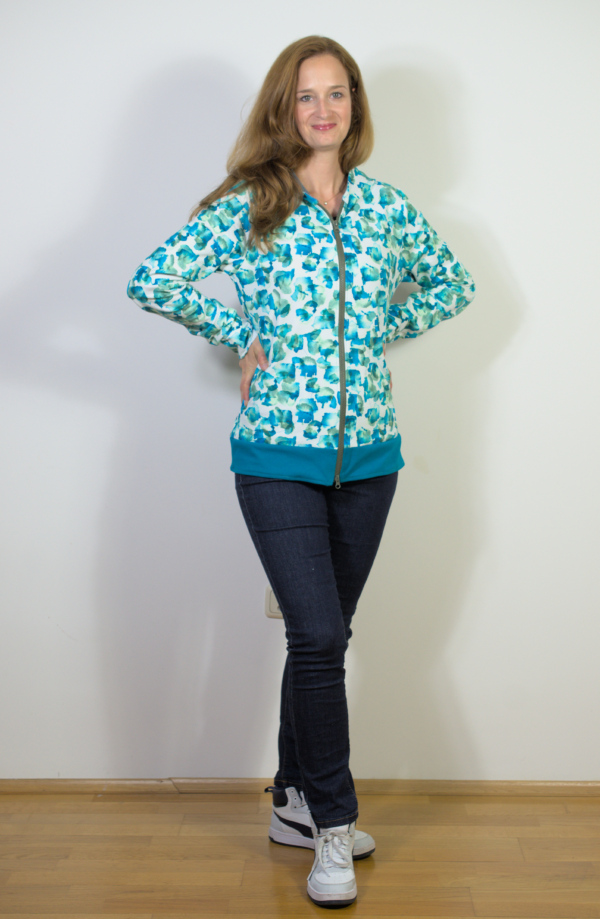 SiSie Shirtjacke mit Kaputze #11489 – Bild 3